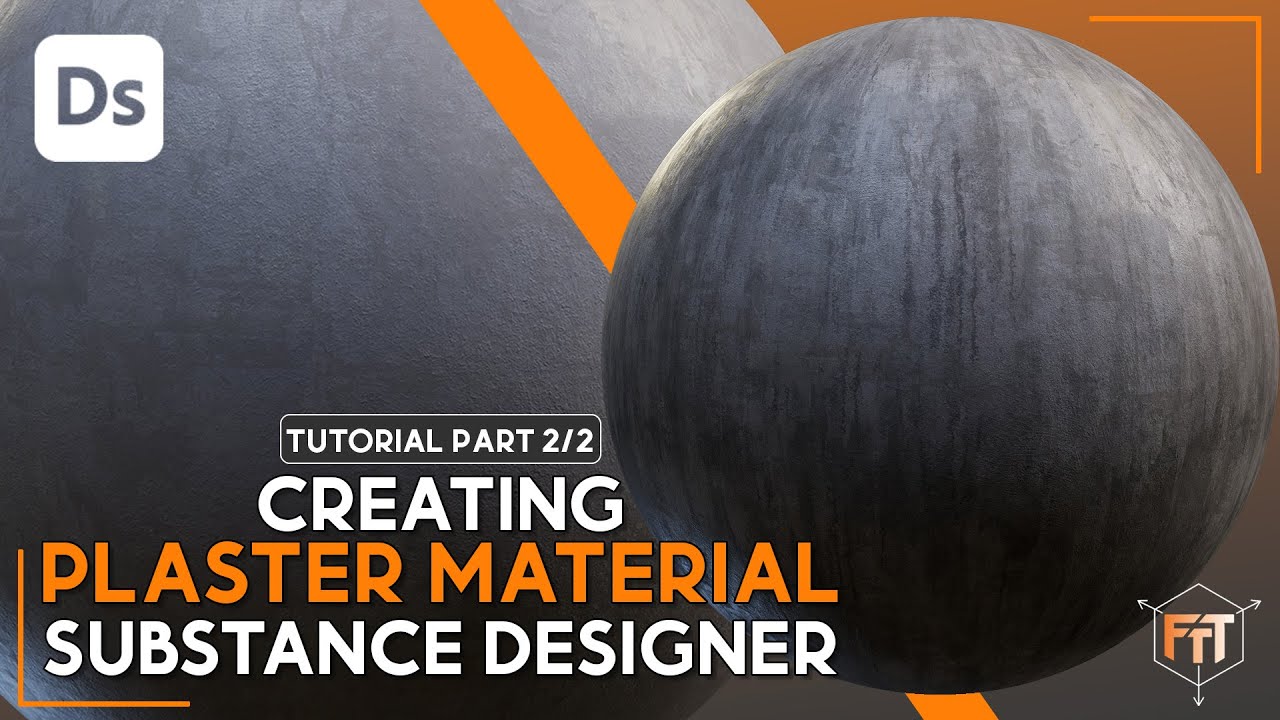 Создание гипсового материала в Substance 3D Designer — Часть 2