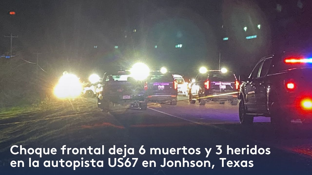 En vivo 🔴 Noticias 23 Dallas - Fort Worth |  Mueren 6 personas en un choque frontal Johnson, TX