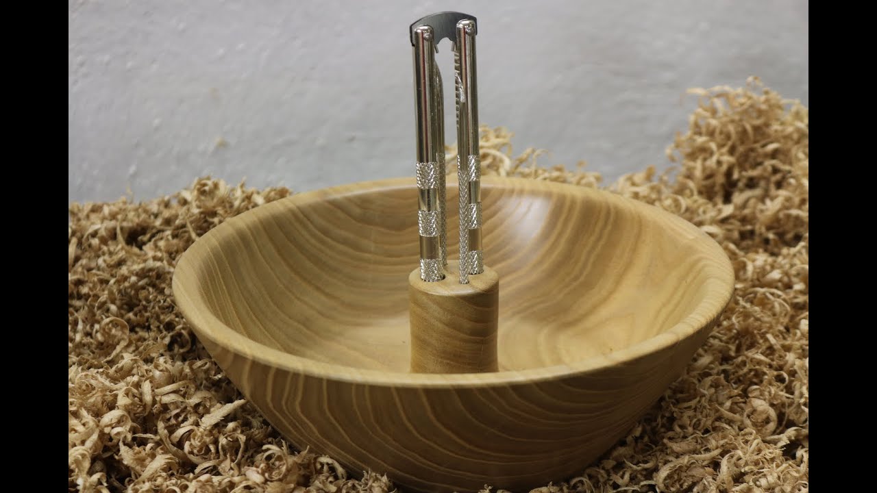 Nut Bowl with nutcracker and pick storage