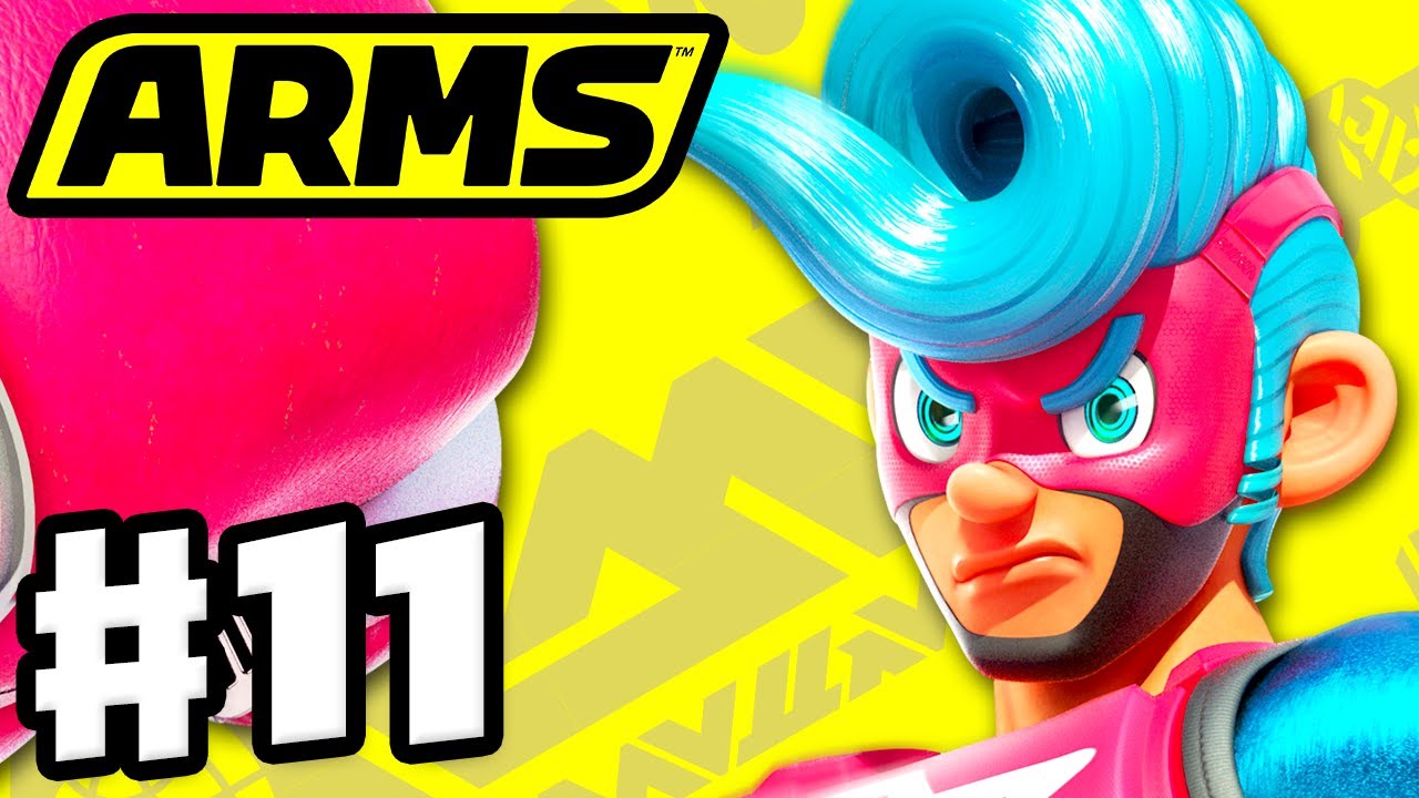 ARMS - Gameplay Walkthrough Part 11 - Spring Man 1-on-100! (Nintendo Switch)
