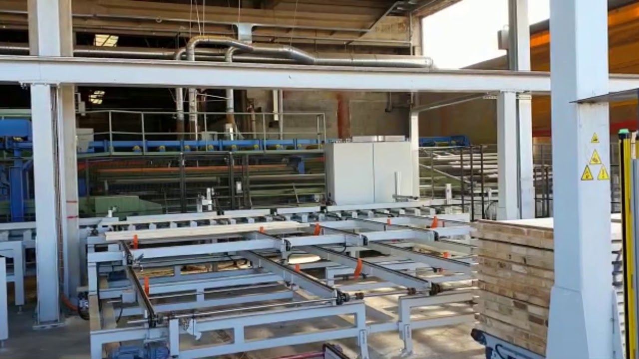 Dalso automation for sawmill: selection and stacking line