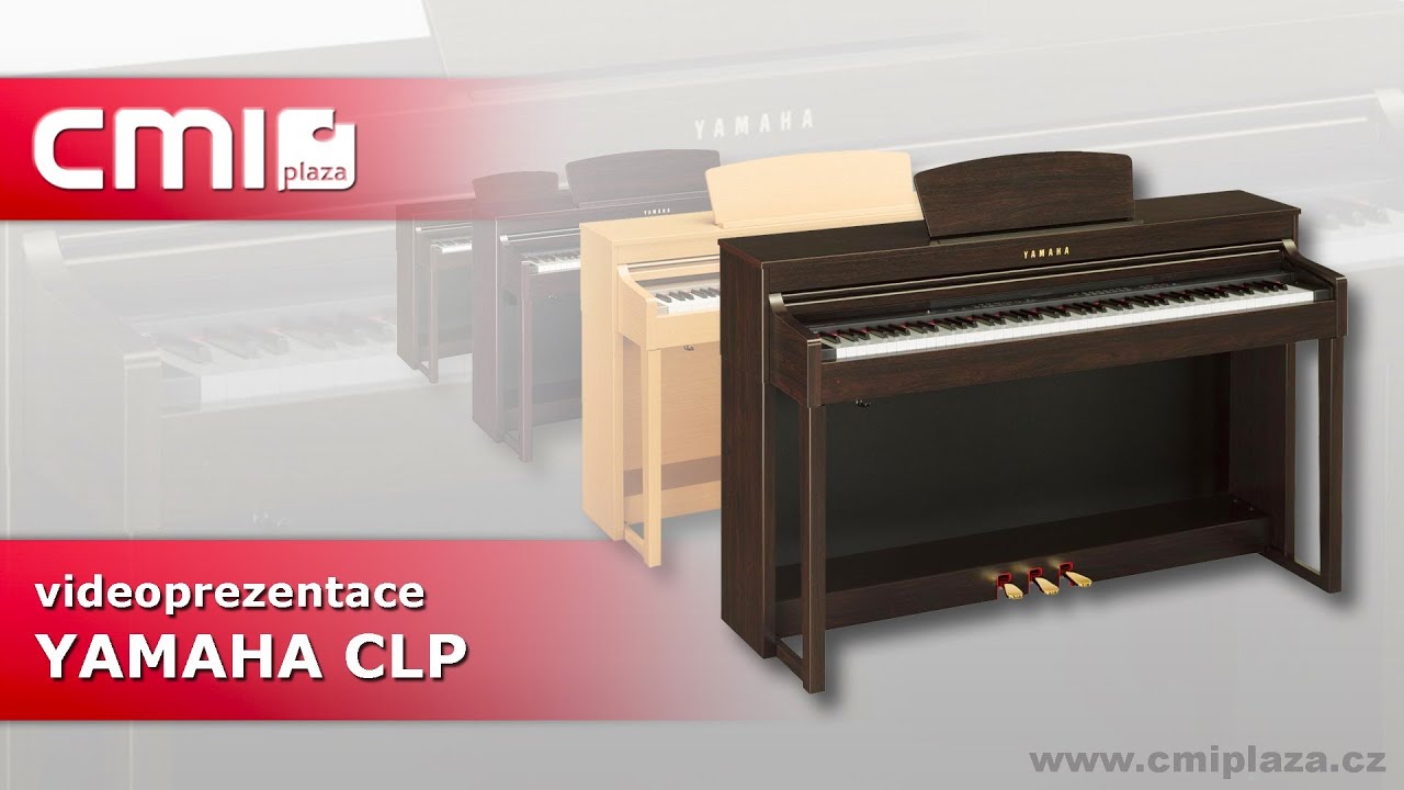 Yamaha série Clavinova / CLP (videoprezentace)
