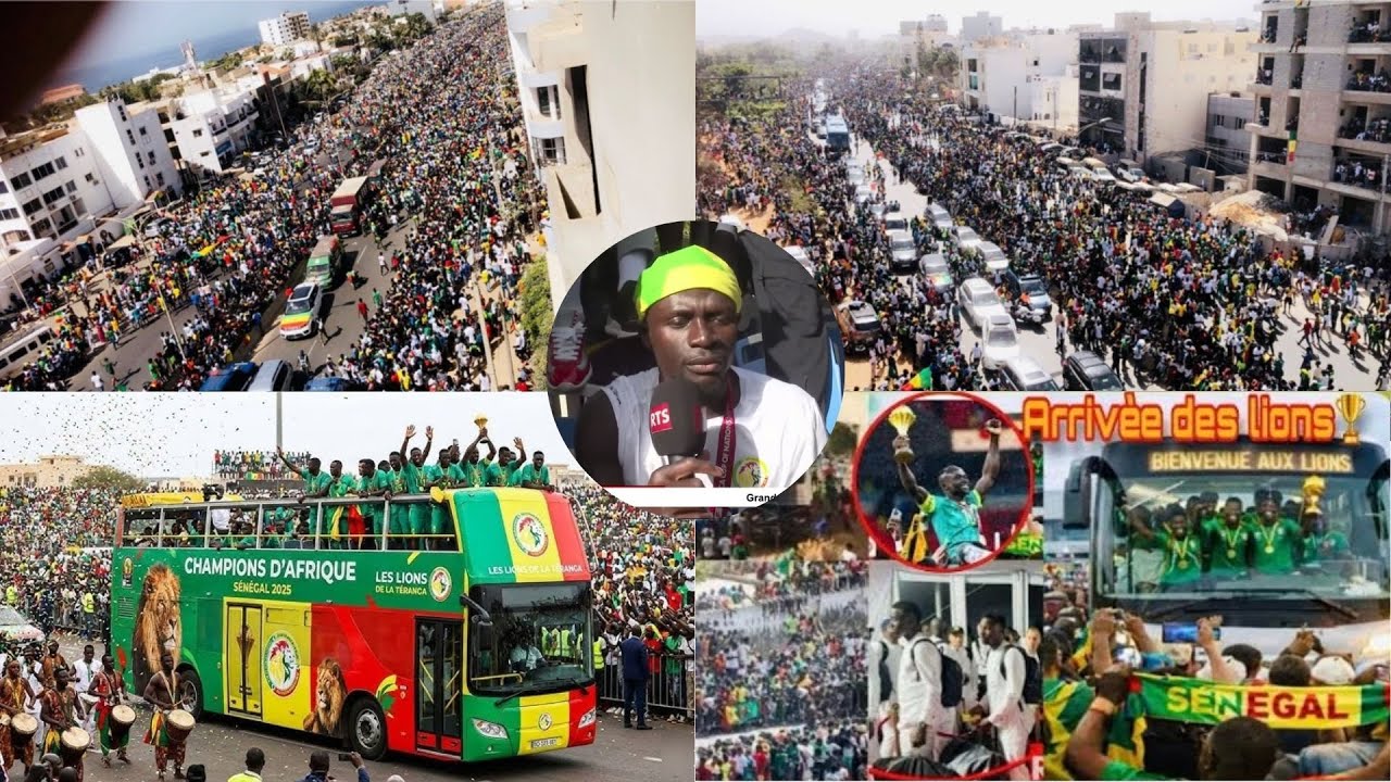 🔴 Direct Palais - Ambiance avant l’arrivée des Lions, Champions d'Afrique