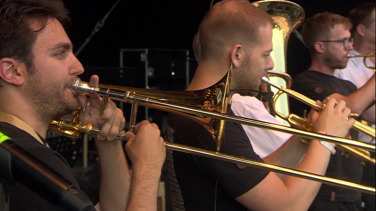 Canadian Brass at Woodstock in Austria - Just a closer walk - LIVE