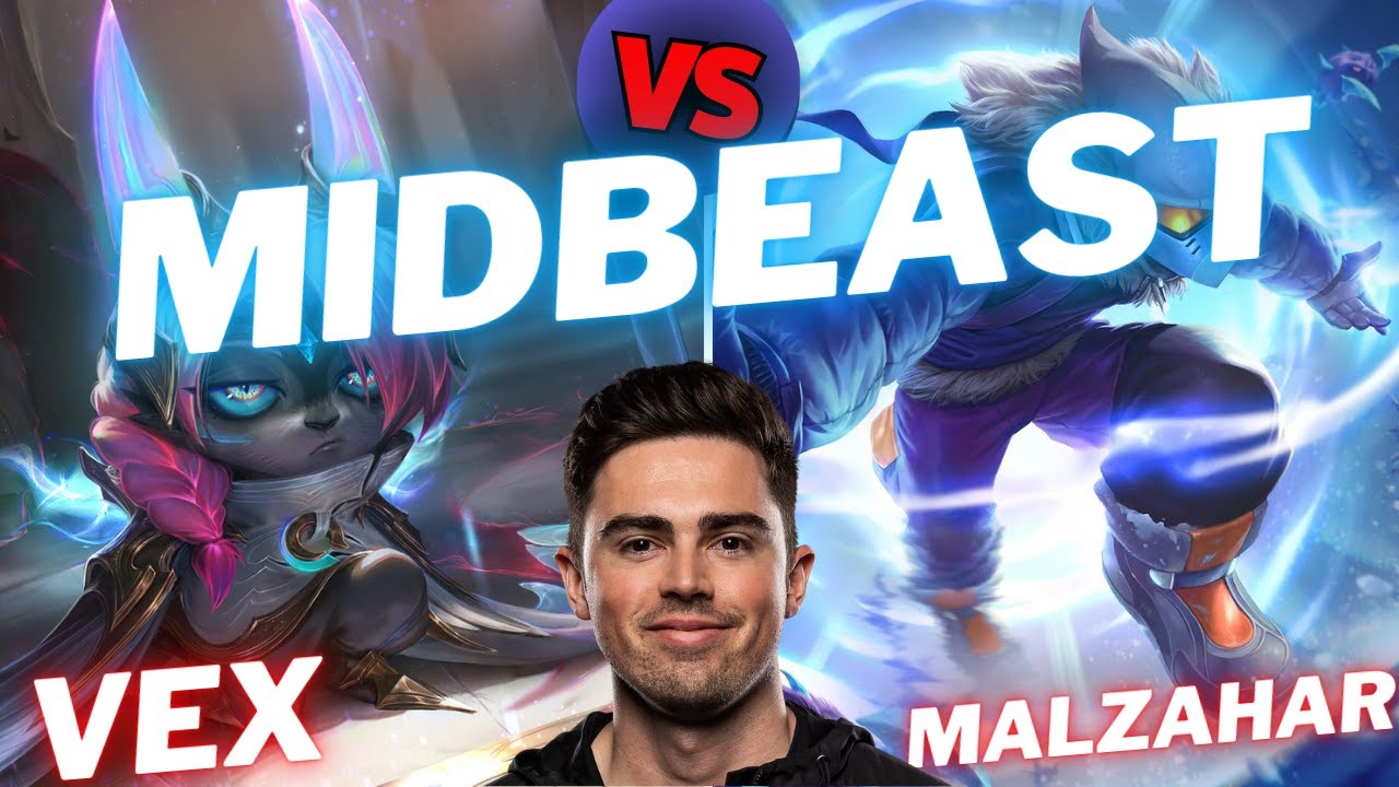 MIDBEAST | VEX VS MALZAHAR | MID GAMEPLAY | Patch 16.2 / Season 16 | #LeagueofLegends