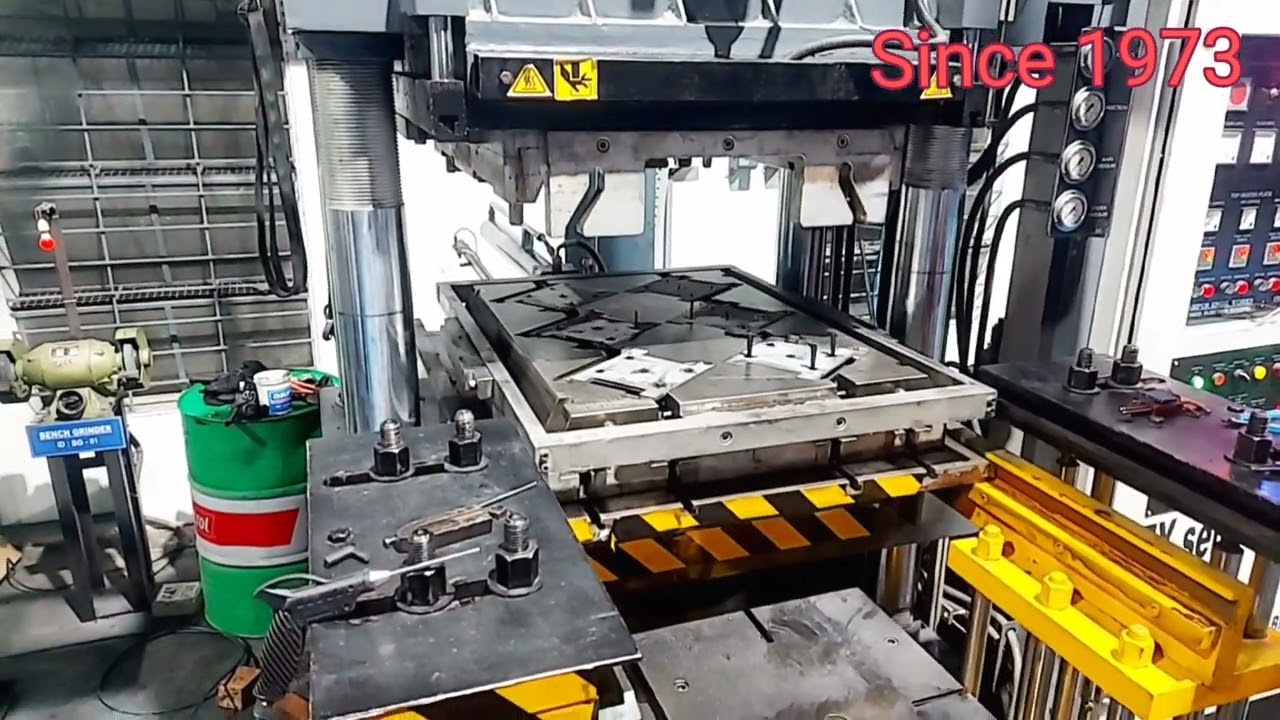 500 Ton 6000 cc  Rubber Injection Moulding Machine By Rubbmach Group 