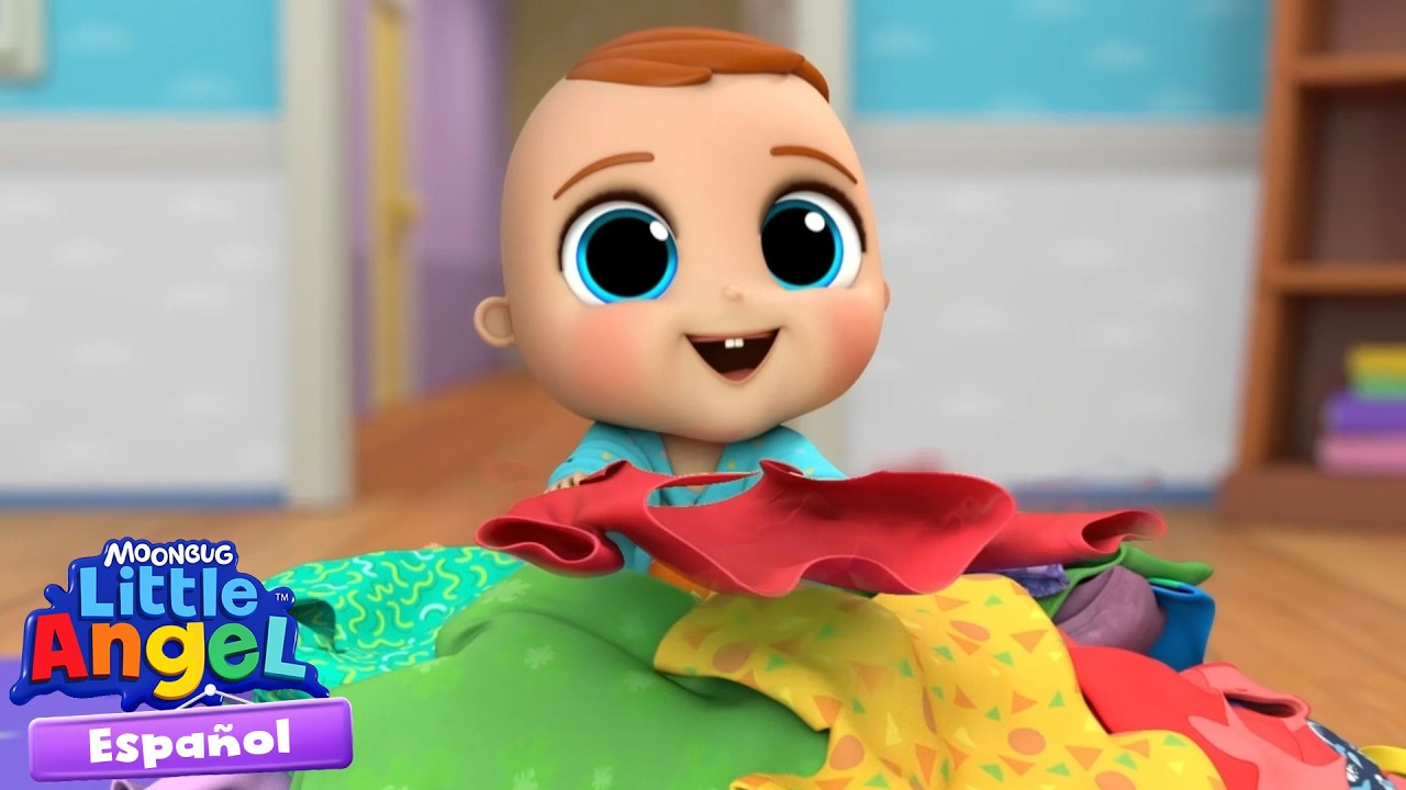 &iexcl;Beb&eacute; Juan Aprende a Vestirse Solito! | Canci&oacute;n Infantil | Little Angel Espa&ntilde;ol