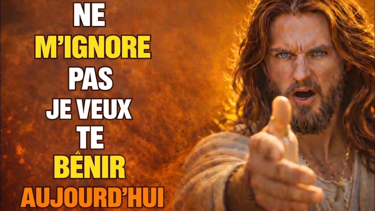 ✝️ Dieu dit : Je ne t'interromprai plus – C'est ton dernier instant pour écouter