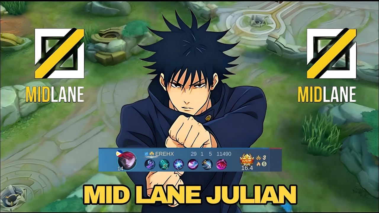 Julian Mid Lane DOMINATION | Full rank gameplay | Mobile Legends
