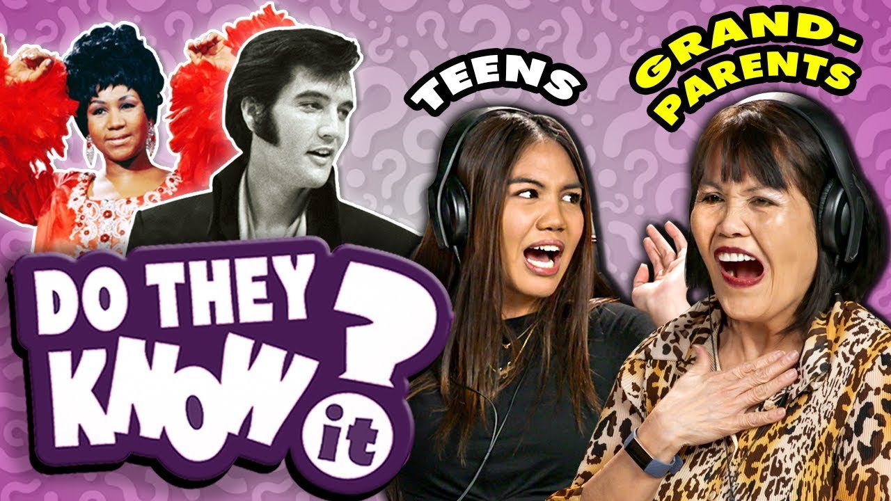 Do Teens Know Their Grandparent's Favorite Songs? (REACT: Do They Know It?)