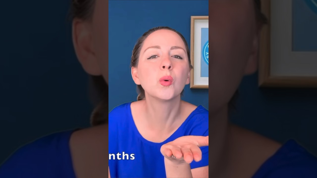 Learn to BLOW A KISS 😘 with this fun & easy song! #toddlerlearning #babylearning