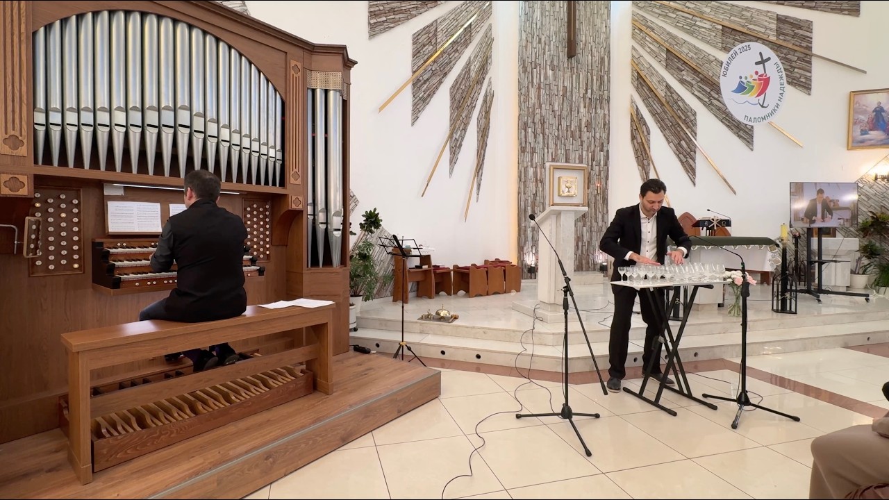 W.A. Mozart – Turkish March - Glass Harp and Organ