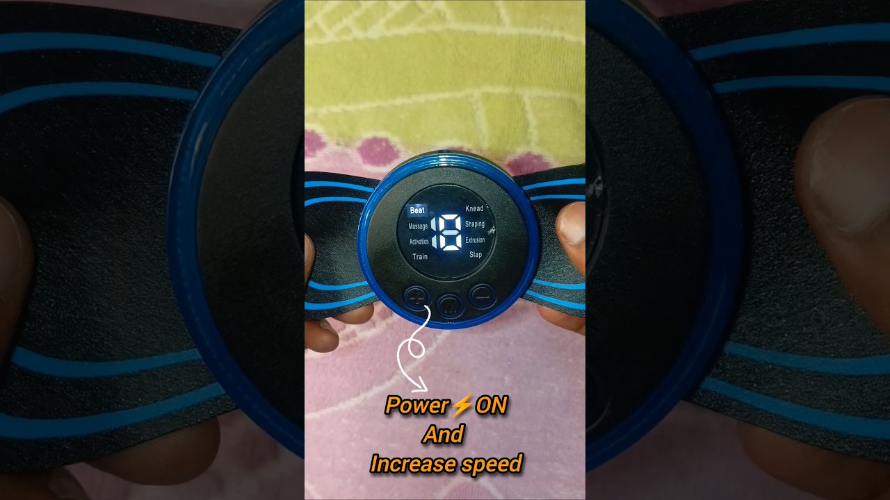 Mini Butterfly massager stick. A Gentle and effectiveway to soothe muscle pain. #bodymassage #shorts
