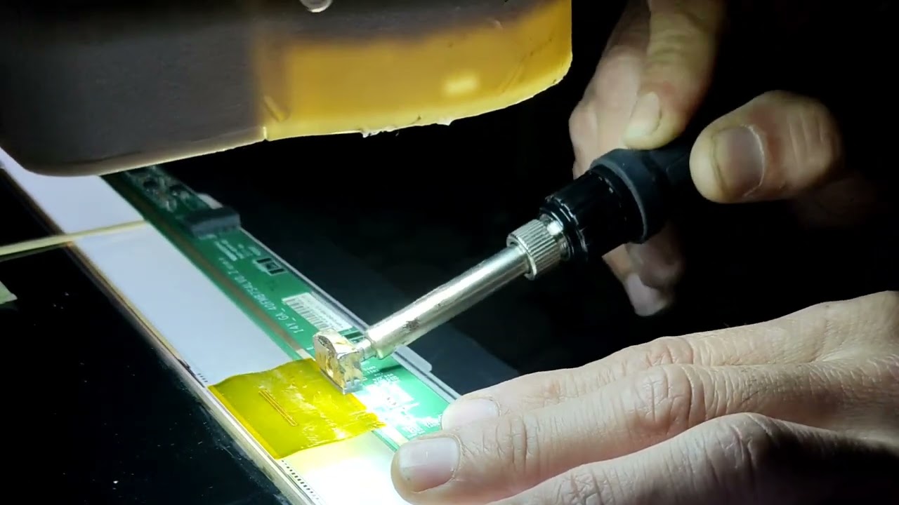 Sıvı Temaslı Tv Panel Tamiri - Cof Değişimi