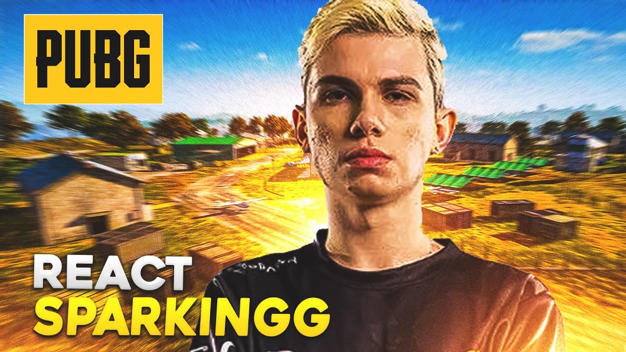 REAGINDO AO SPARKINGG O MELHOR JOGADOR DE PUBG DO BRASIL!