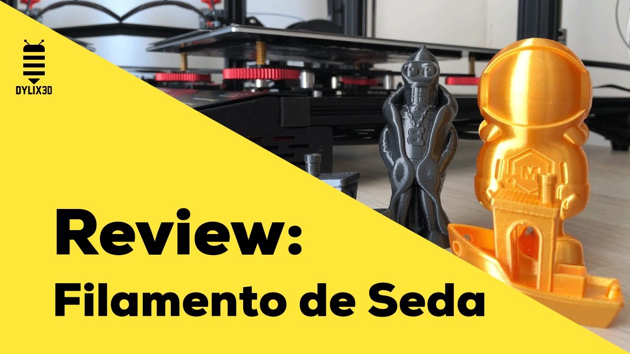 Review: Filamento de Seda PLA - Perfil de Impresión | Acabados Brillantes