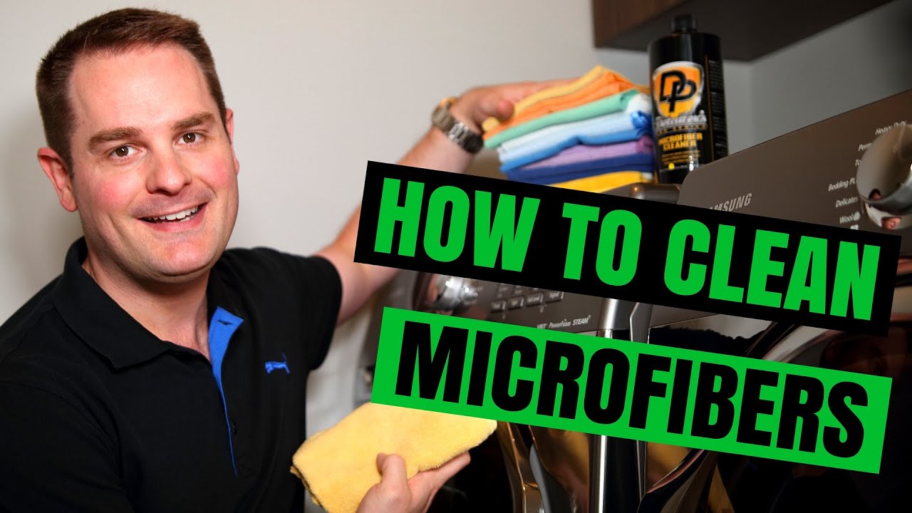 HOW TO WASH MICROFIBER TOWELS PROPERLY !!