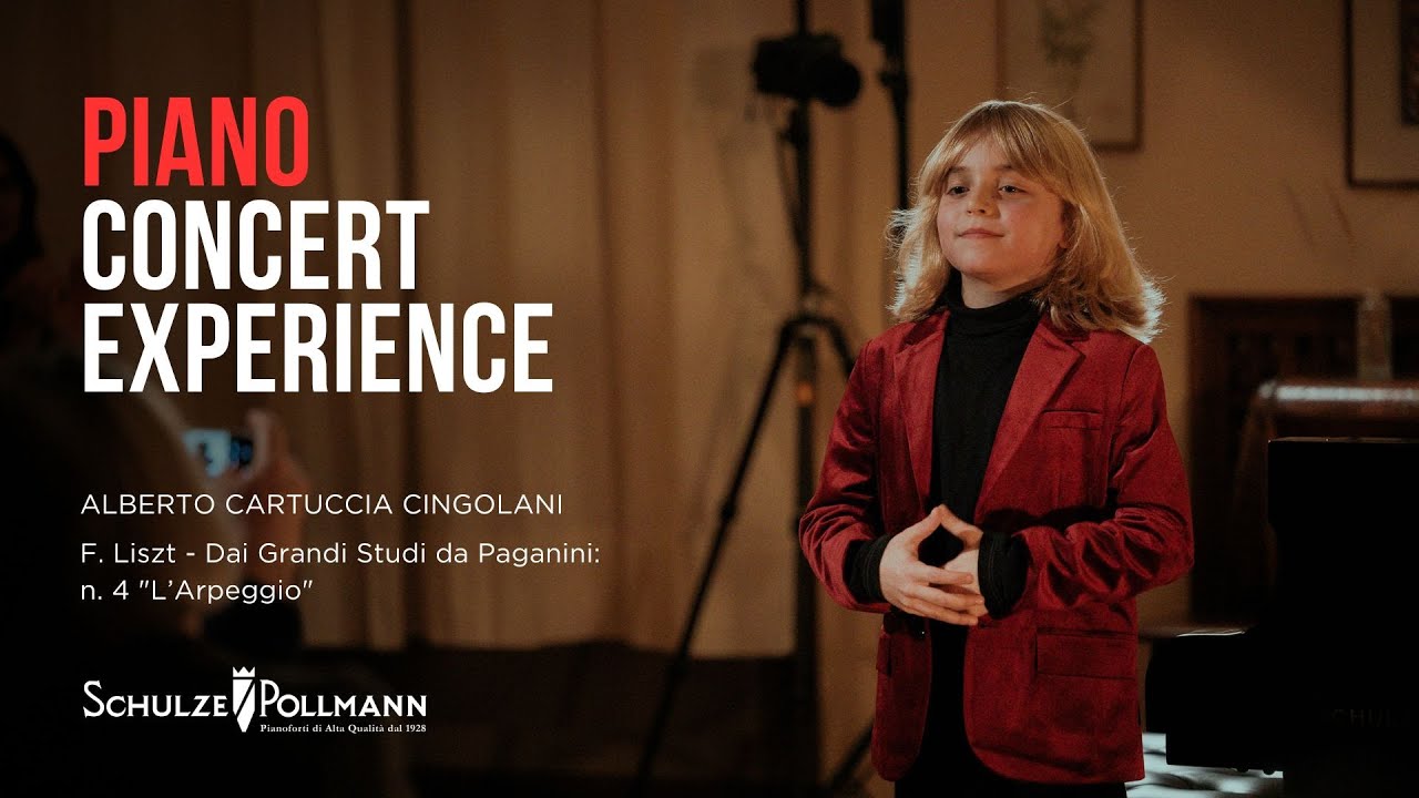 L'arpeggio Grandi Studi da Paganini n.4  - F. Liszt - PIANO CONCERT EXPERIENCE con Alberto Cartuccia