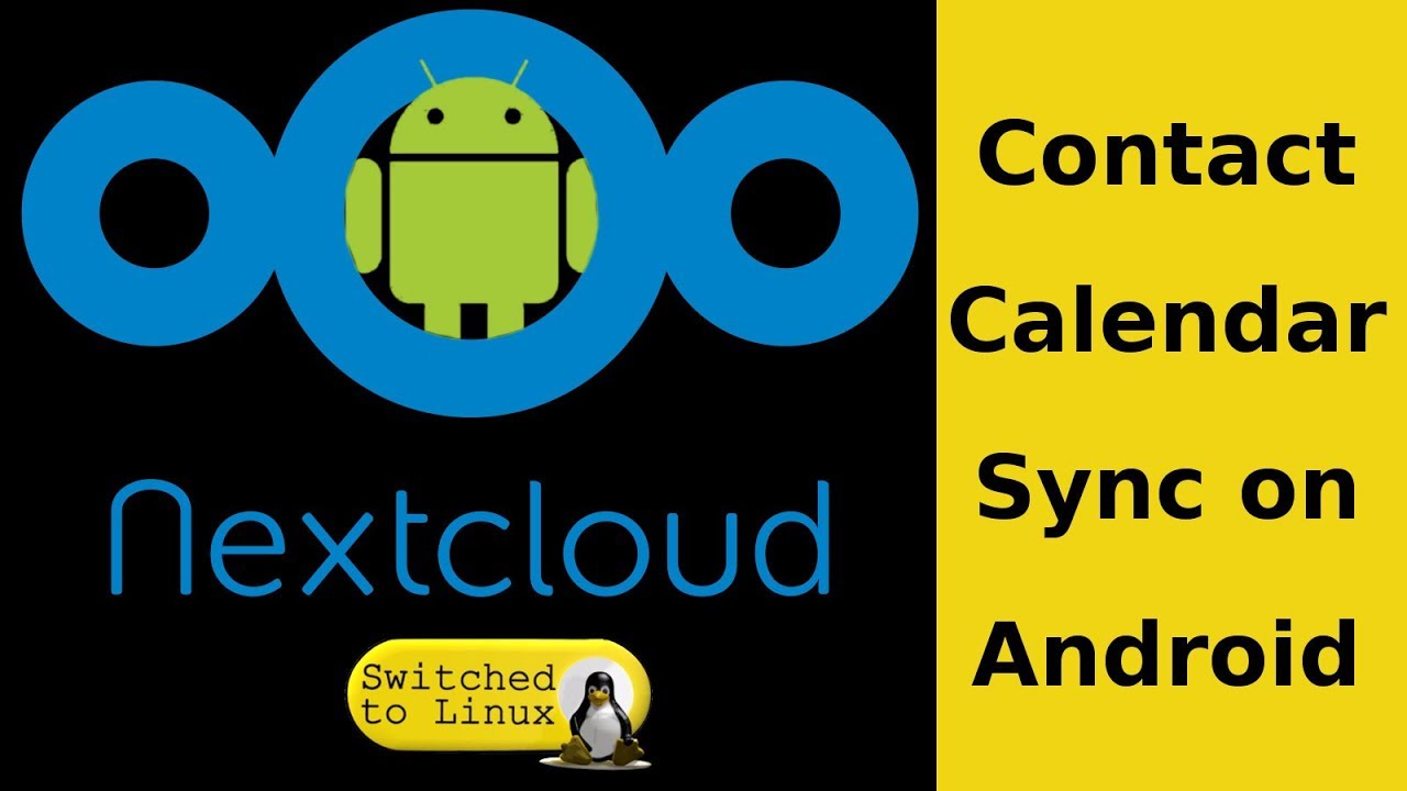 NextCloud / Android Contacts and Calendar Sync