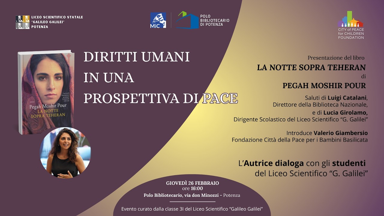 Incontro con Pegah Moshir Pour