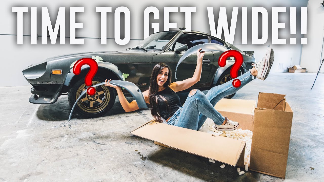WE GOT A NEW WIDEBODY KIT FOR THE DATSUN 280Z!