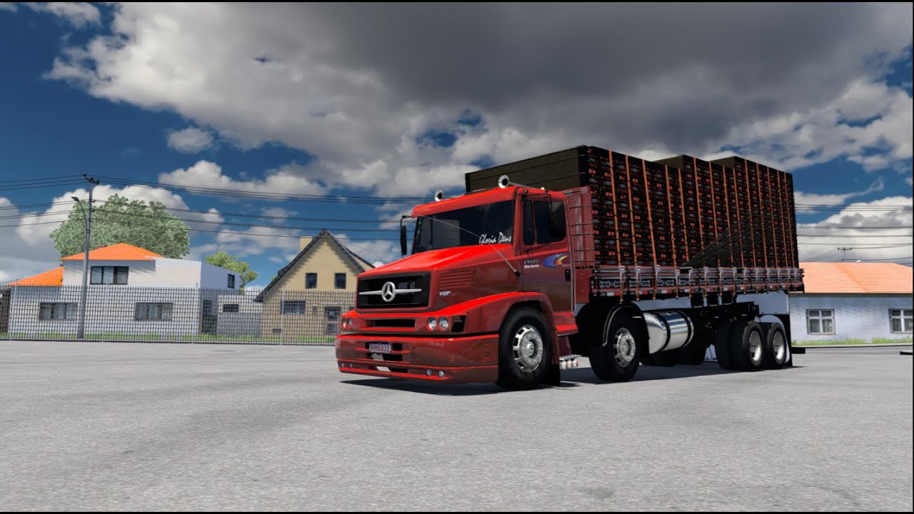 Gameplay Simulada. ETS2 & Mods BR!