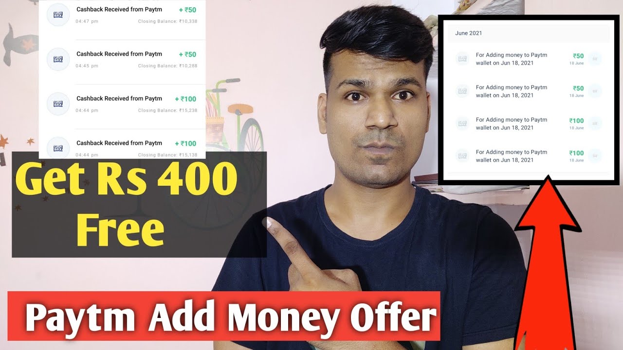Paytm Add Money Offer 2024 || Paytm Add Money offer 2024 || 400 cashback Paytm new offer