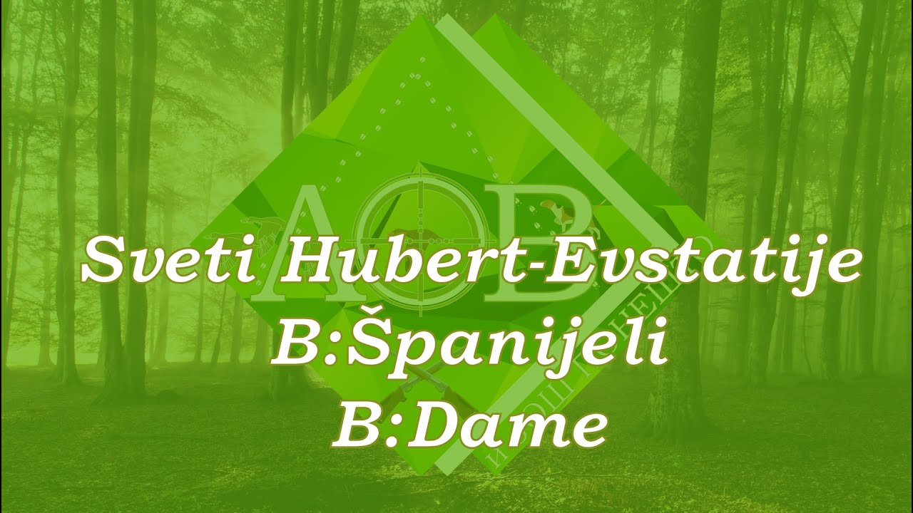 Lovno kinološki kup Sveti Hubert Evstatije 2019