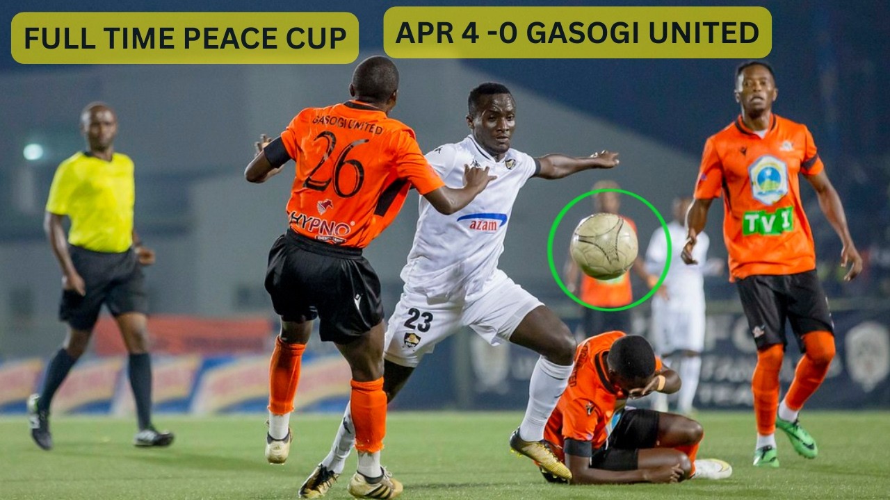 🔴LIVE:APR FC VS GOSOGI UTD PEACE CUP 1/4 SECOND LEG//KIGALI PELE STADIUM