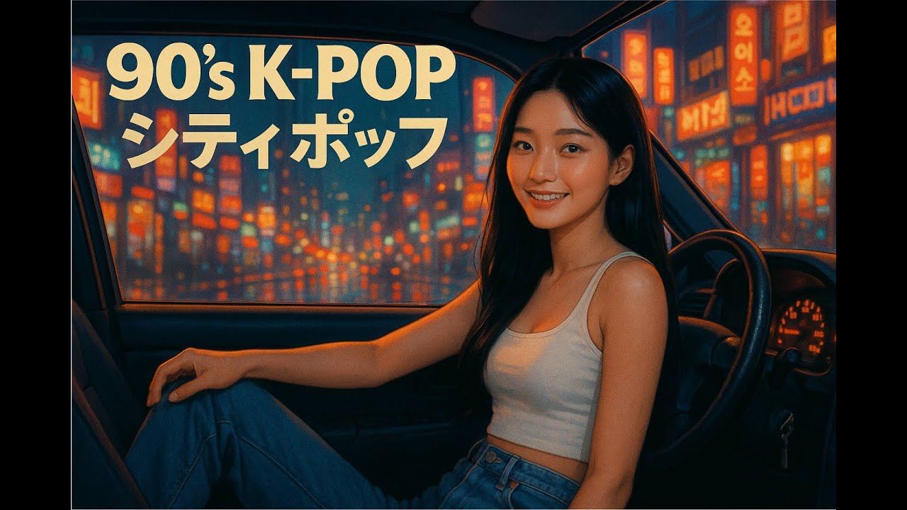 【90年代の韓国K-POP】シティポップの夜、ソウルの夏にタイムスリップ