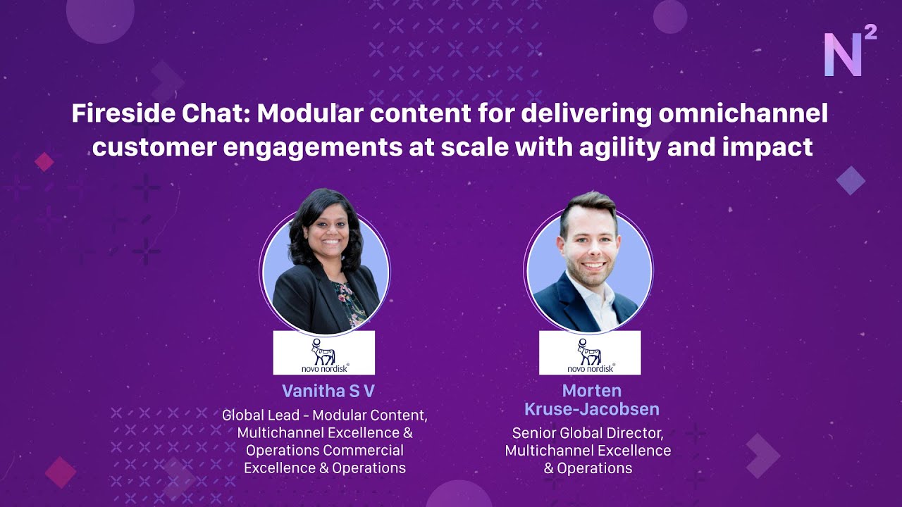 Modular content for delivering omnichannel customer engagements at scale with agility and impact