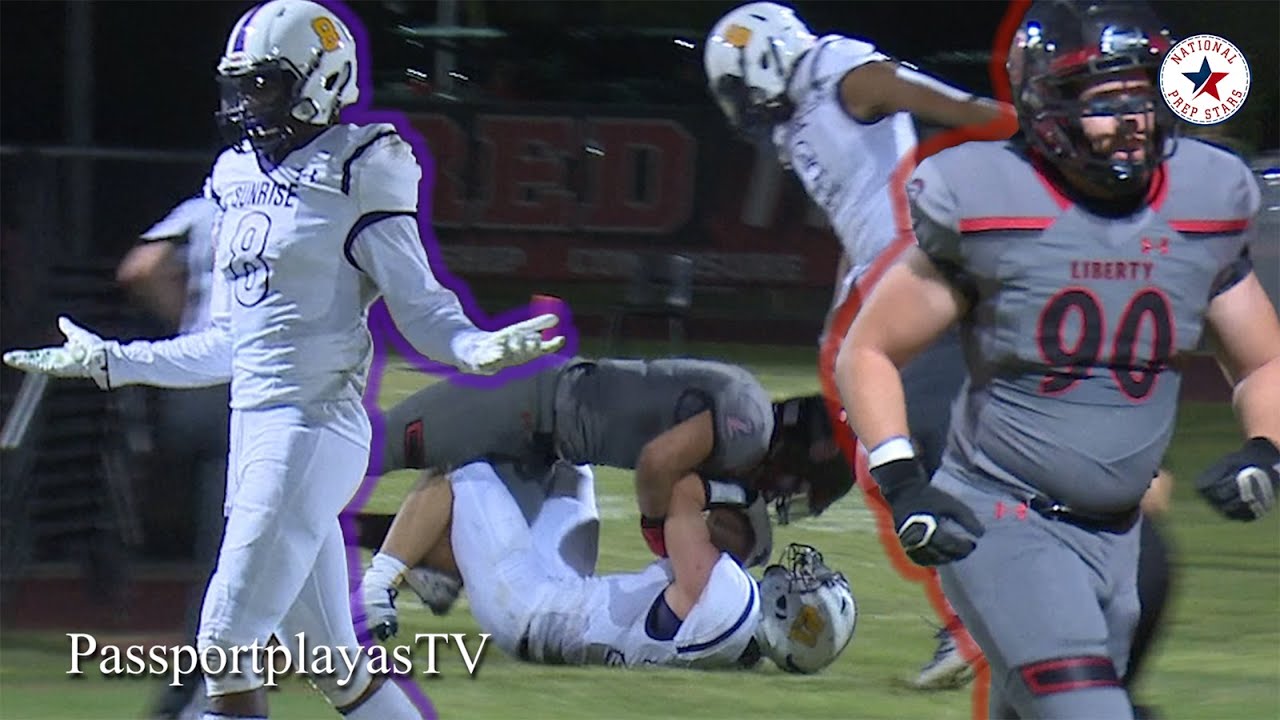 Buddy VS Buddy in CLASSIC cross town RIVALRY!!! Liberty vs Sunrise Mountain