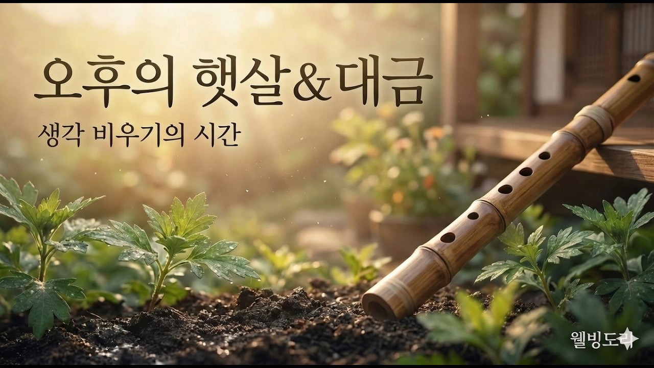 오후의 햇살 & 대금 (마음 근육 이완 2탄)