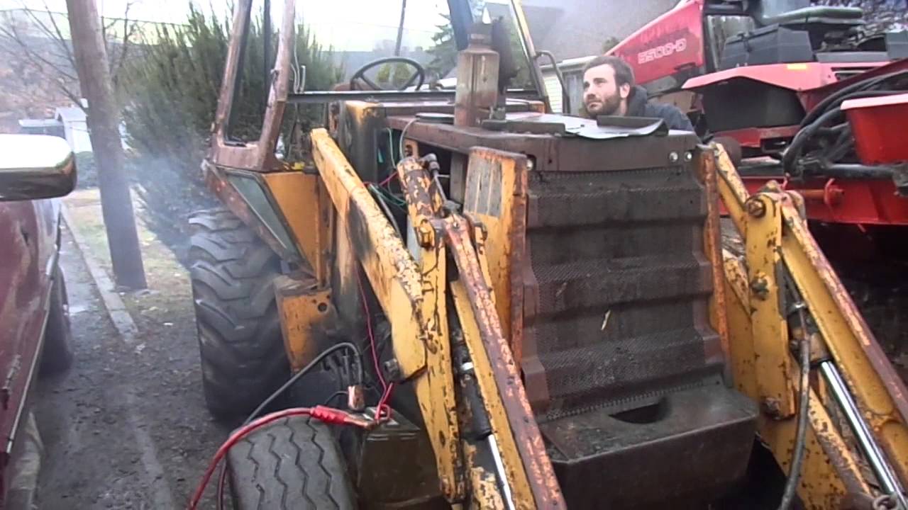 Case 580 Super E Cummins Engine