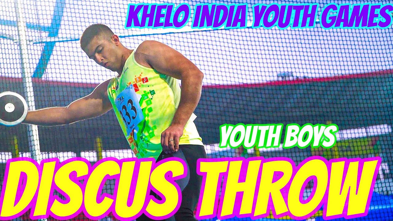 DISCUS THROW youth Boys || Khelo India Youth Games 2023 II Swaminathan Gunasekaran