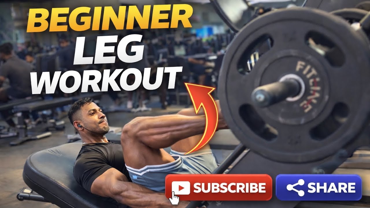 Beginner Leg Workout | Chapter 5 🦵🔥 Full Leg Day for Beginners | Squats to Calves