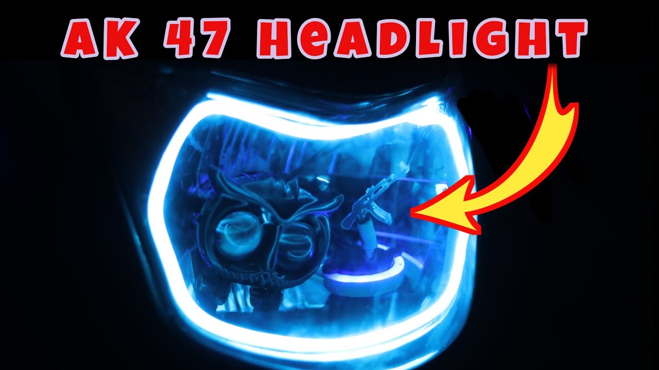 New LED Headlight Installation in Bajaj CT100 Bike