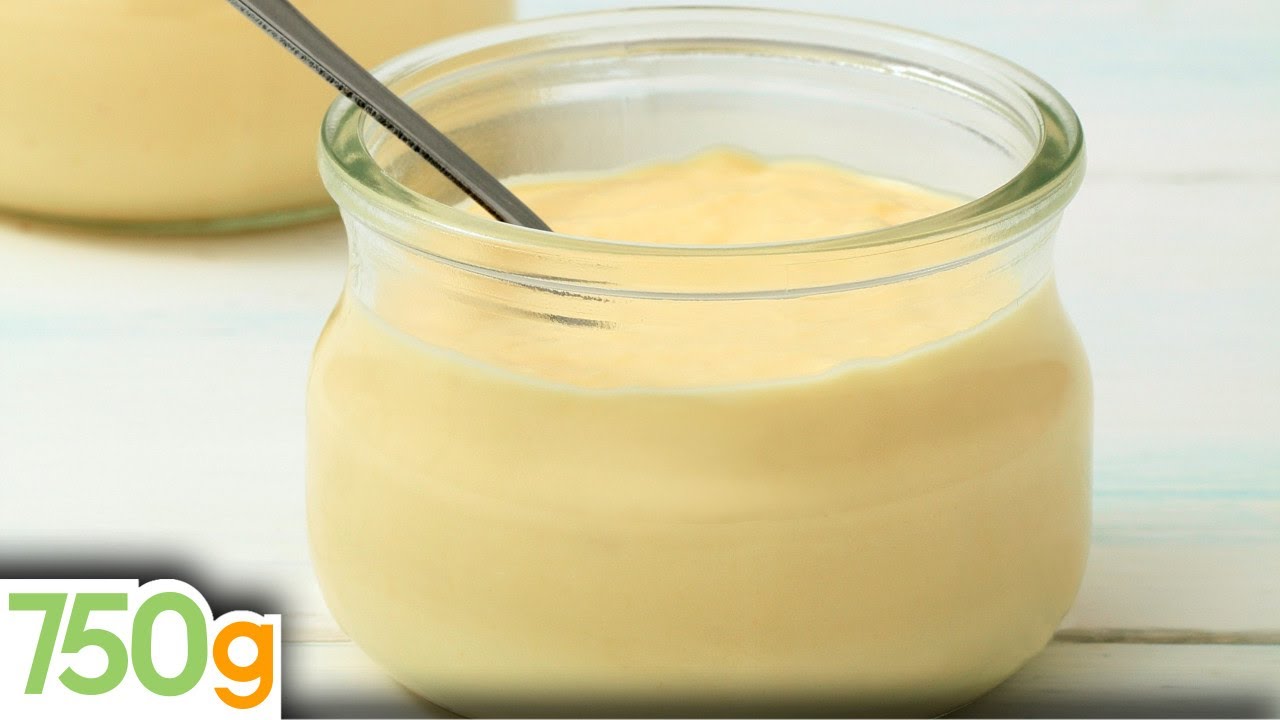 Recette de Crème façon Danette à la vanille - 750g