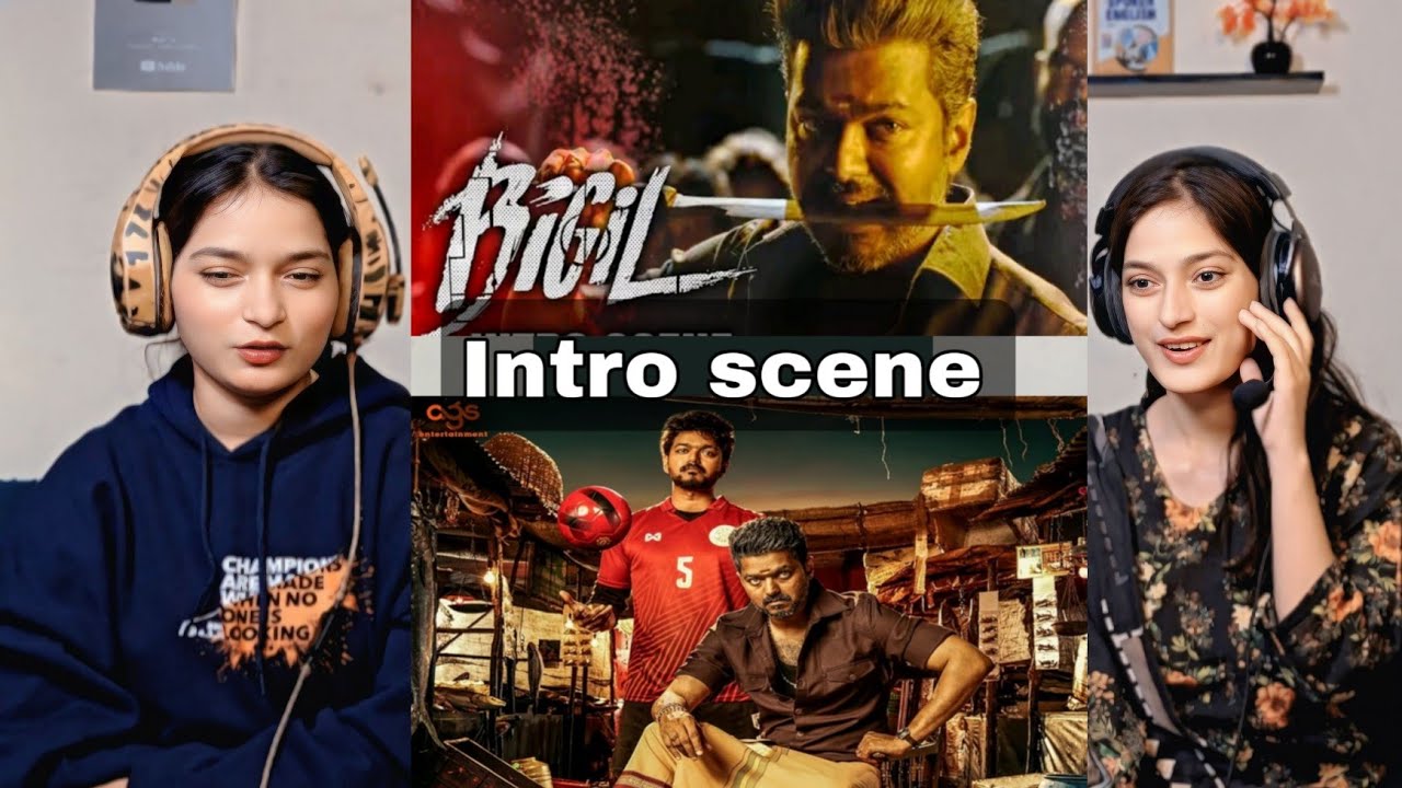 BIGIL &ndash; Rayyapan Intro Fight scene | Reaction | Thalapathy Vijay | Nayanthara 