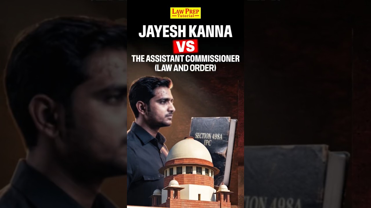 ⚖️ Jayesh Kanna v. The Assistant Commissioner (Law & Order) Explained in 60 Seconds! #shorts