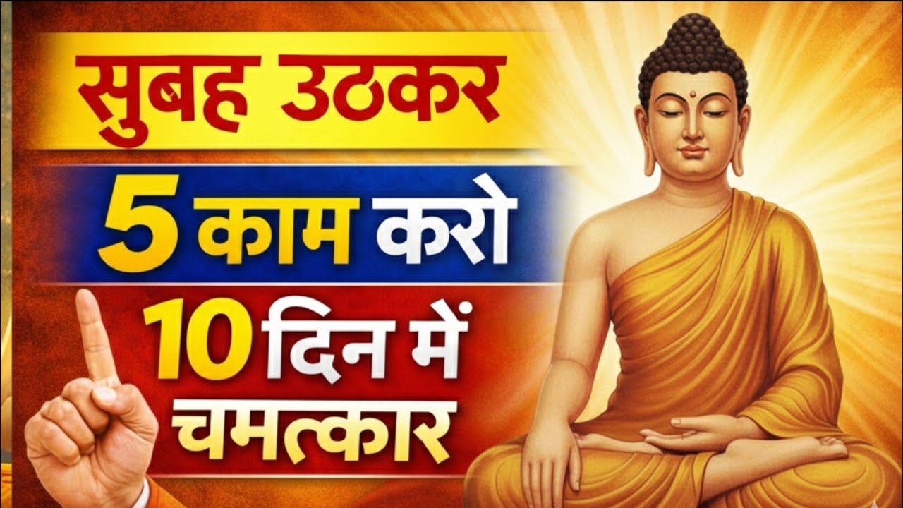 सुबह उठकर ये 4 काम करो 10 दिन में बदलाव।