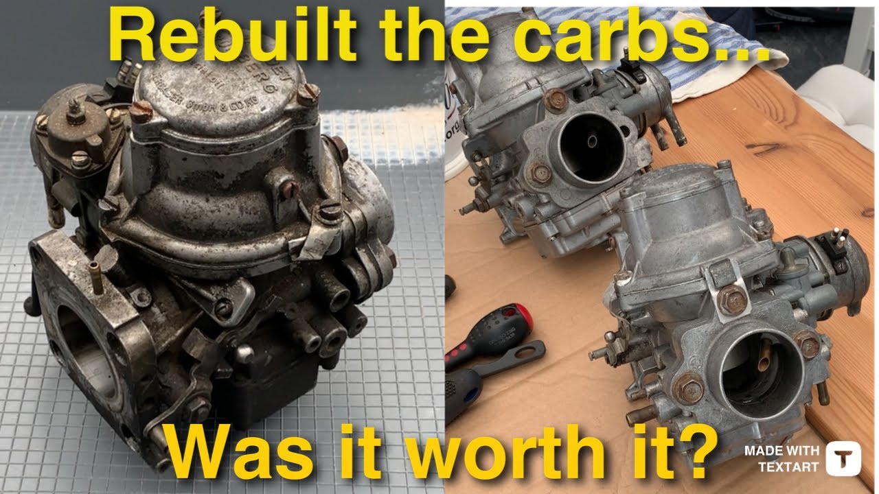 BMW E12 Stromberg carbs rebuild #bmw #diy