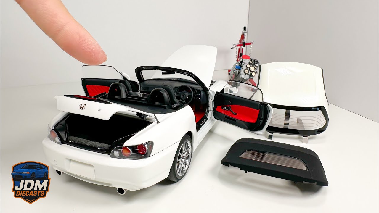 WOW! The Honda S2000 AP2 1:18 by Motorhelix Diecast Car is Impressive! #miniaturetoys #diecastcars