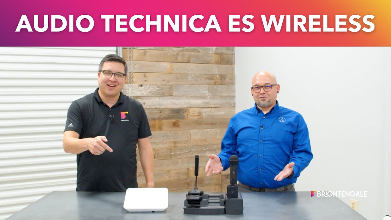 Boost Your Video Conference with Audio-Technica Wireless Microphone System