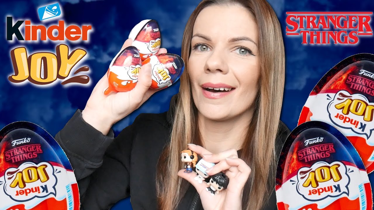 CZY ZNALAZŁAM NAJBARDZIEJ WARTOŚCIOWĄ FIGURKĘ ? KINDER JOY🔥#kinderjoy #strangerthings #netflix