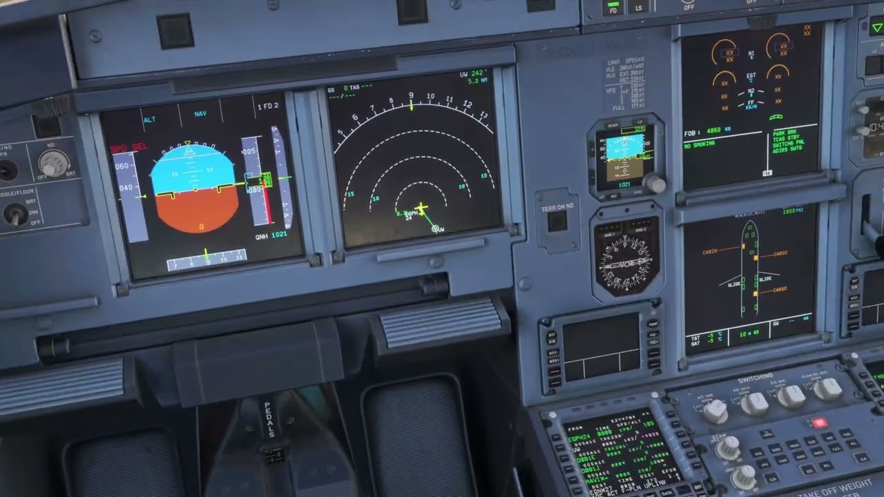 MSFS2024 EPISODE 1: Epic Flight from Edinburgh to East Midlands: A Journey Above the UK FENIX/VATSIM