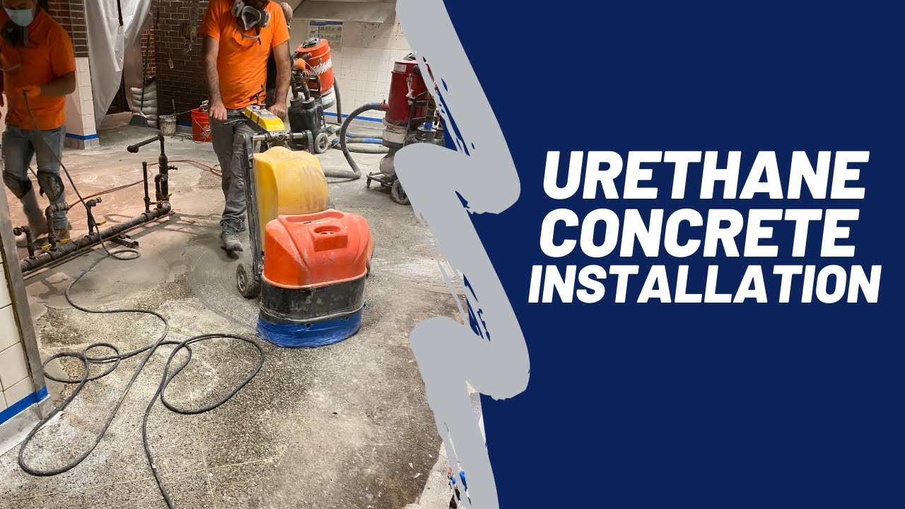 Urethane Concrete Floor Coating- COMMERCIAL KITCHEN