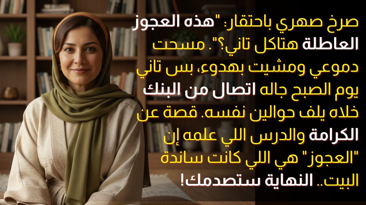 العجوز العاطلة هتاكل تاني؟