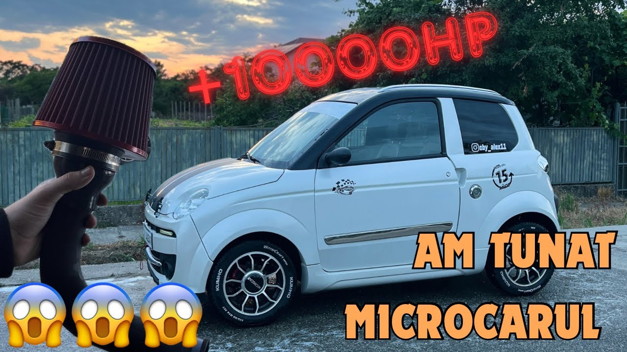 😱 AM TUNAT MICROCARUL 😱 😍 DRAG TEST SI PREZENTAREA FILTRULUI 😍