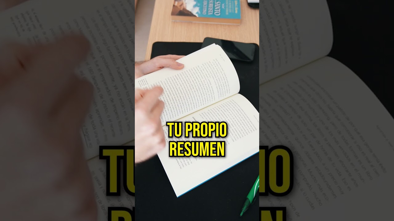 Cómo leer un libro correctamente 📙